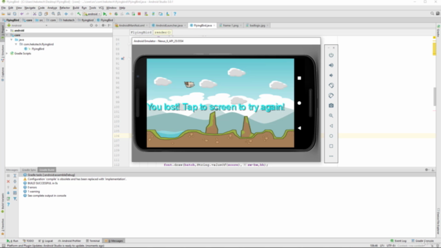 Simple Game Programming From Scratch with libGDX and java – Screenshot 4