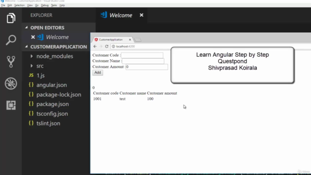 Angular Step by Step for beginners – Screenshot 2