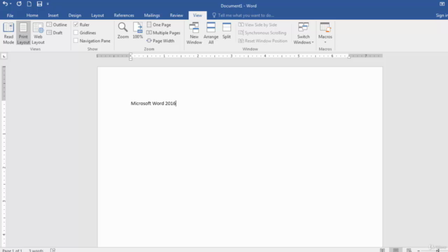 Microsoft Word 2016 Learn to Become a Master – Screenshot 4