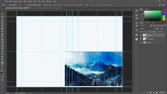 Photoshop Master Class: Professional Magazine & Book cover – Screenshot 1