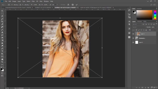 Photoshop Master Class: Professional Magazine & Book cover – Screenshot 2