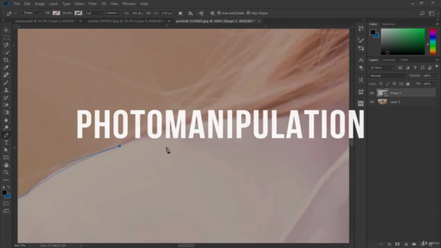 Photoshop Master Class: Professional Magazine & Book cover – Screenshot 4