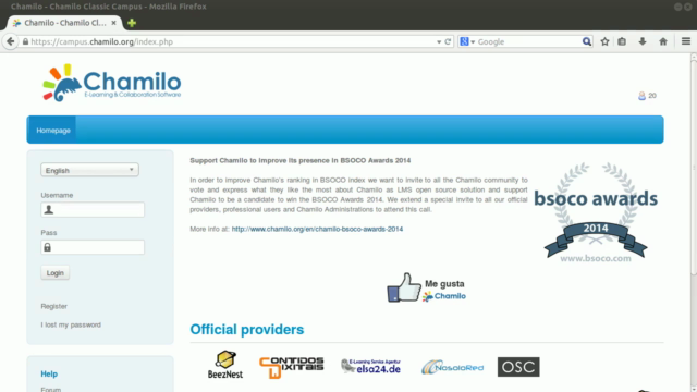 Chamilo Course Builder certification prep – Screenshot 1