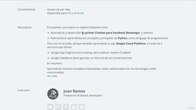 Desarrolla 1 Chatbot Messenger y aprende Python en el camino – Screenshot 4