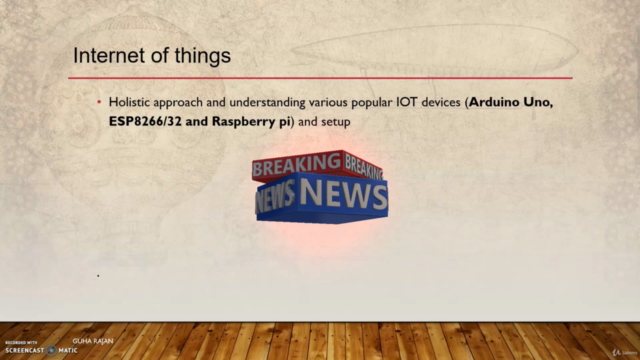 Internet Of Things (IoT) - Demystified using 3 IOT devices – Screenshot 1