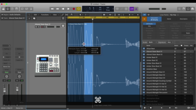 Beat Making Course, Audio Editing & Create Drum Loops Course – Screenshot 2