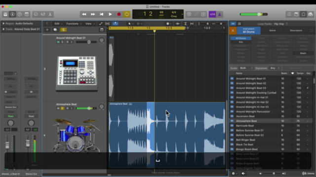 Beat Making Course, Audio Editing & Create Drum Loops Course – Screenshot 4