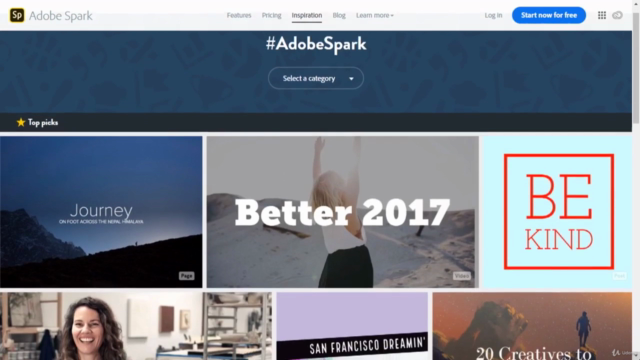 Adobe Spark İle Etkileyici İçerikler Oluşturma – Screenshot 4