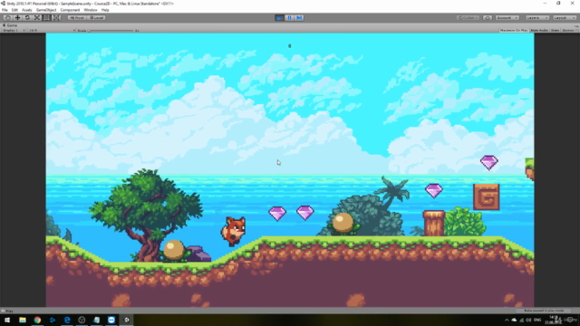 Unity 2D Platformer Game Development Course