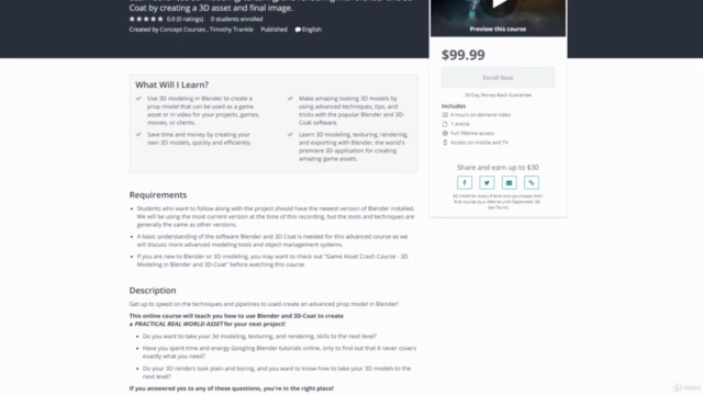 Advanced Prop Modeling - 3D Modeling in Blender – Screenshot 4