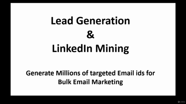 Lead Generation, LinkedIn Marketing & Email Marketing – Screenshot 1