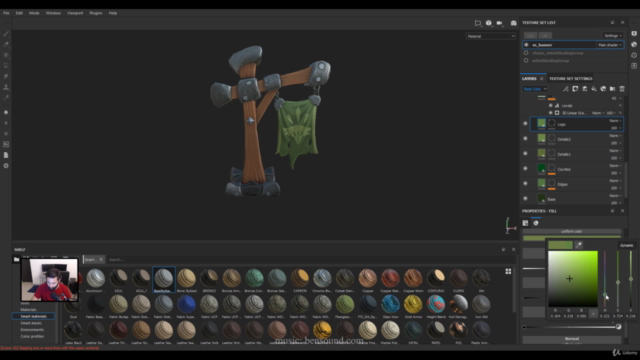 Model And Texture Stylized Props for Videogames 2018 – Screenshot 4