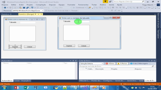 Programação básica em C# com Visual Studio 2017 – Screenshot 4