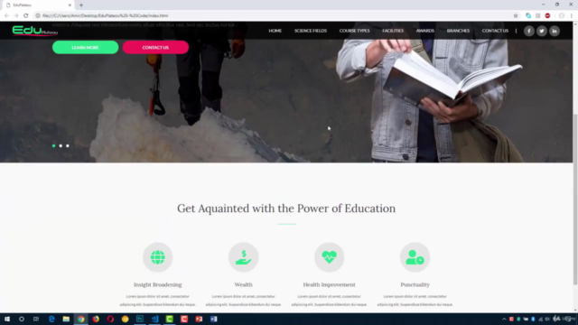 Create Responsive Websites: From PSD Design to Code As a Pro – Screenshot 3