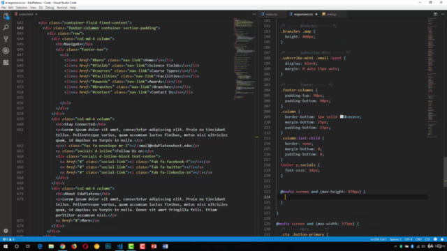 Create Responsive Websites: From PSD Design to Code As a Pro – Screenshot 4
