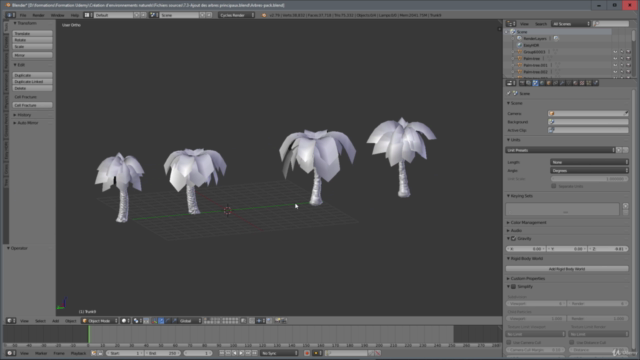 Blender 2.79 - Création d'environnements naturels – Screenshot 4