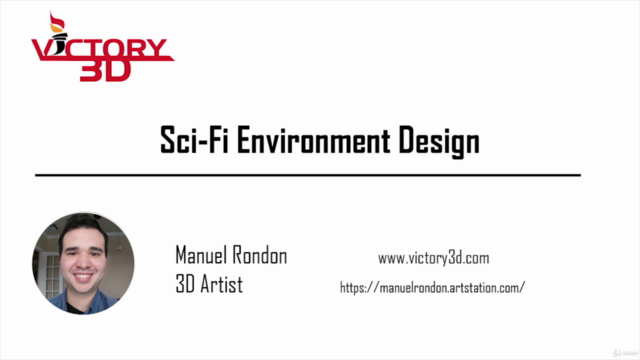 Sci-Fi 3D Game Environment Design Modeling & Texturing – Screenshot 1