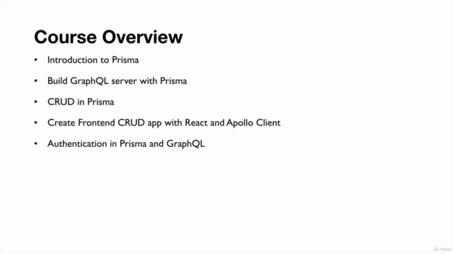 Build Full-Stack Apps with GraphQL, Prisma, Node and React – Screenshot 1