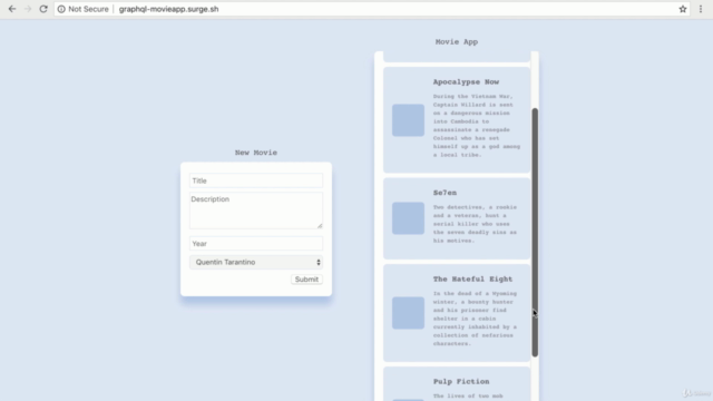 Sıfırdan Her Yönüyle GraphQL ve Apollo – Screenshot 3