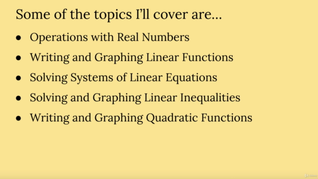 A Guide to Algebra 1 – Screenshot 4