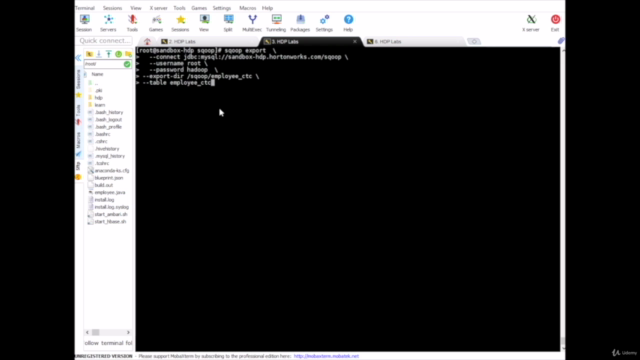 Mastering Apache SQOOP with Hadoop,Hive, MySQL (Mac & Win) – Screenshot 4
