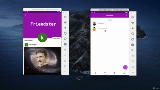 How to make a Social Networking app -Android App Development – Screenshot 2