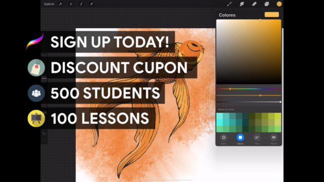 Procreate Academy. Ultimate Course, Digital Drawing on Ipad. - Screenshot_03