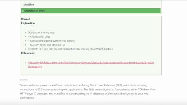AWS Certified Solutions Architect Associate Practice Exams – Screenshot 3