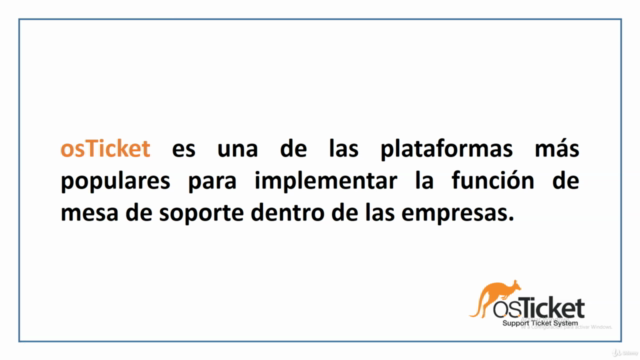 Instalación, configuración y administración de Osticket – Screenshot 1