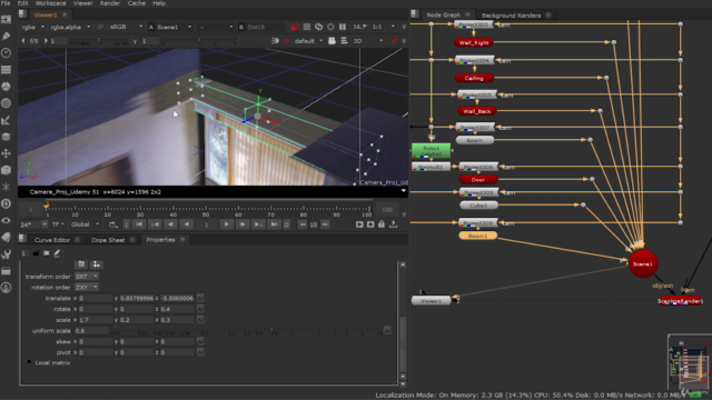 Camera Projections with Nuke – Screenshot 2