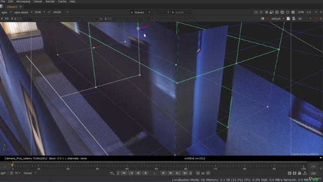 Camera Projections with Nuke – Screenshot 4