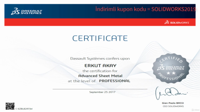 Solidworks Programını Sertifikalı Uzmandan Öğrenin – Screenshot 2