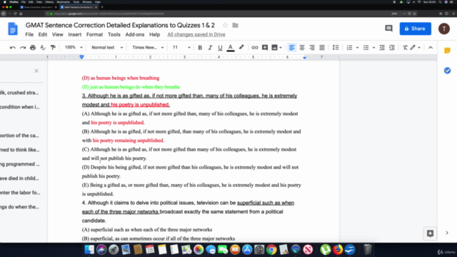 GMAT Sentence Correction Bootcamp. Go from Zero to Hero – Screenshot 3