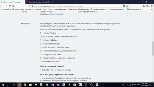 Electromagnetic Tutorials part 1 with MATLAB & GeoGebra – Screenshot 4