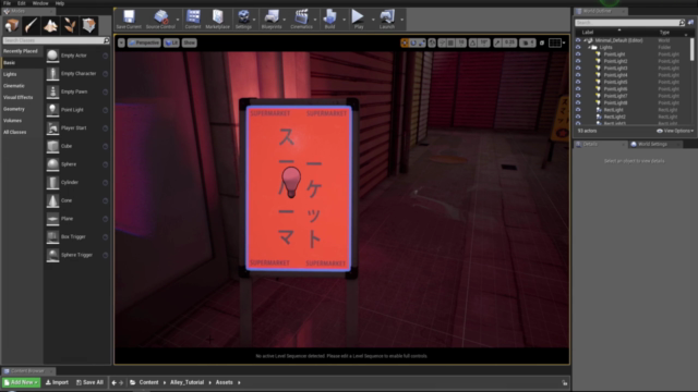 Japanese Alley 3D Game Environment Creation – Screenshot 4