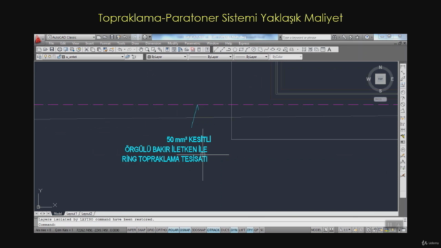 Elektrik Projelerinde Metraj, Keşif ve Yaklaşık Maliyet – Screenshot 3