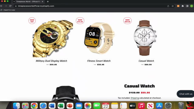 Mastering Shopify: Build your Shopify Store in just One Hour – Screenshot 1
