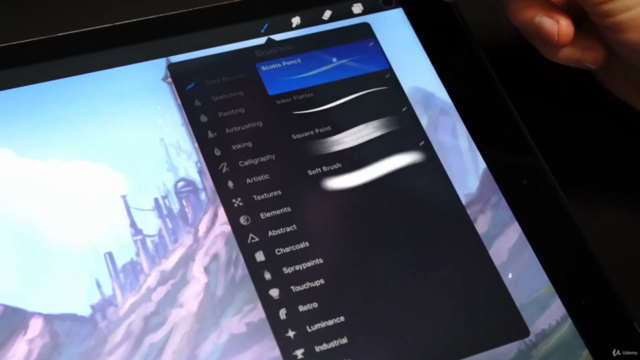 The Complete ProCreate Masterclass Course – Screenshot 1