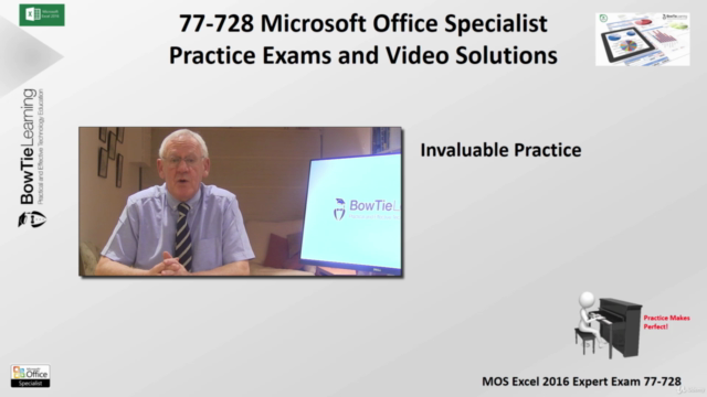 77-728 Excel 2016 Expert Practice Tests and Video Solutions - Screenshot_01