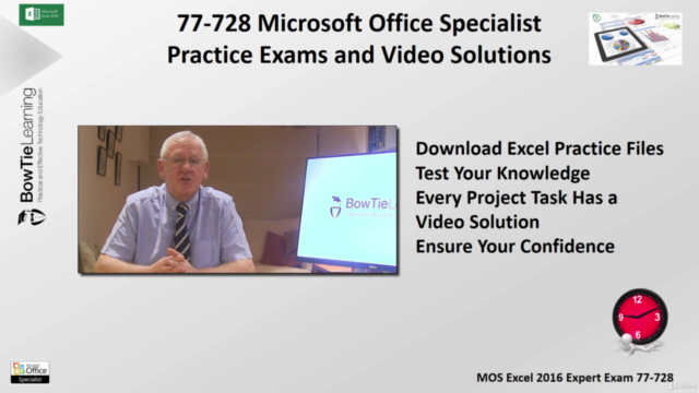 77-728 Excel 2016 Expert Practice Tests and Video Solutions - Screenshot_03