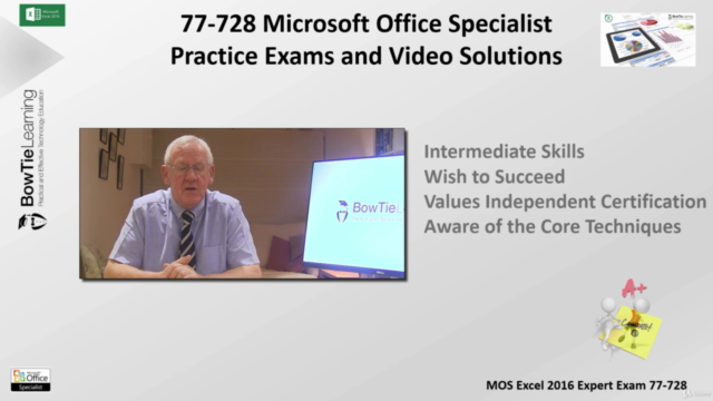 77-728 Excel 2016 Expert Practice Tests and Video Solutions - Screenshot_04