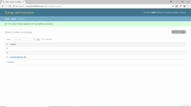 Django 2.1 - Python Web Development for Beginners – Screenshot 4