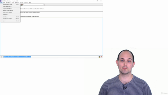 Starting with Social Network Analysis – Screenshot 2