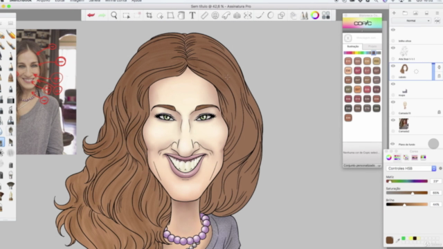 CARICATURAS - O Guia Completo com Professor da Disney. – Screenshot 1