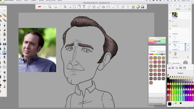 CARICATURAS - O Guia Completo com Professor da Disney. – Screenshot 2