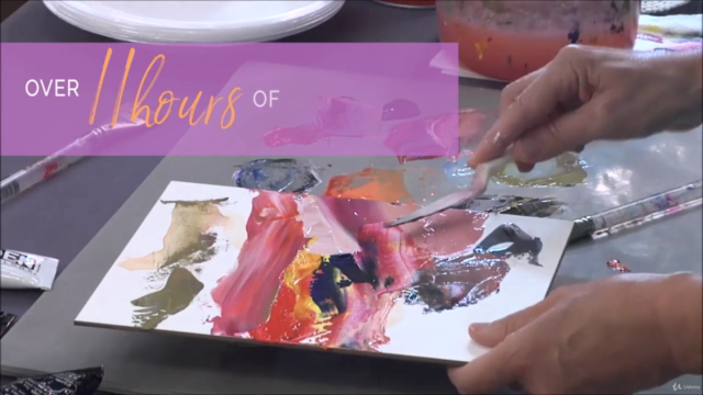 The Ultimate Acrylic Painting Course – Screenshot 3