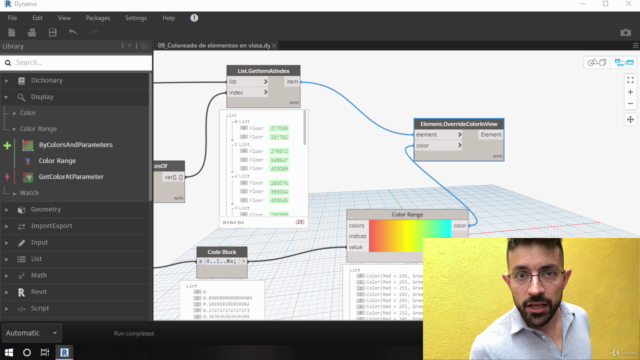 BIM Modelado y Analisis Dynamo Fundamental Autodesk Revit – Screenshot 1