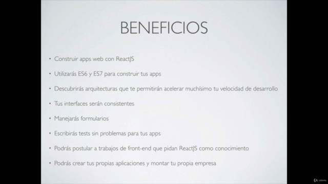 ReactJS y redux: experto en frontend en español – Screenshot 2