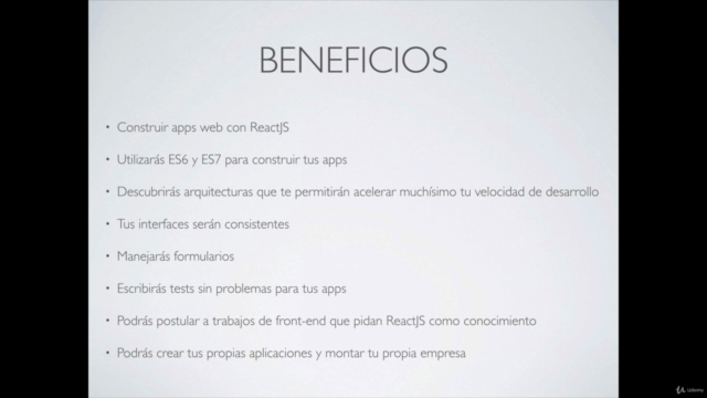 ReactJS y redux: experto en frontend en español – Screenshot 3