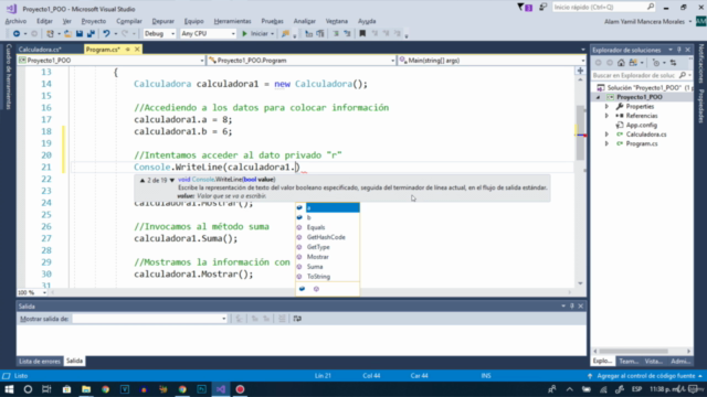 C# Curso de programación orientada a objetos .NET - Screenshot_01